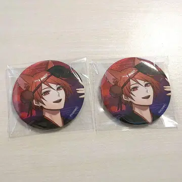 이레귤러 다이스 리우라 백귀야행 캔뱃지 2개 세트