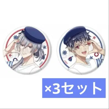 비즈로그 캔뱃지 센 햐쿠 3세트