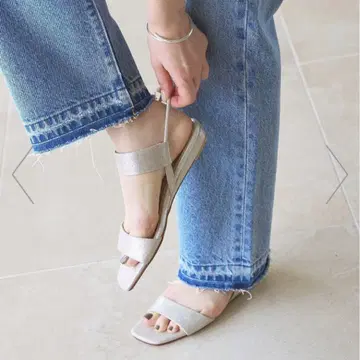 LE TALON 2cm 밴딩 스트랩 샌들