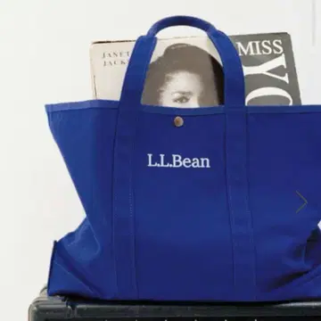 L.L.Bean for SALON 별주 그로서리 토트 블루
