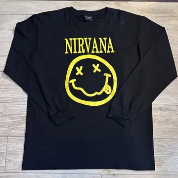 859 새상품 [ XL ] NIRVANA 닐바나 긴팔 티셔츠
