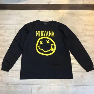 859 새상품 [ XL ] NIRVANA 닐바나 긴팔 티셔츠