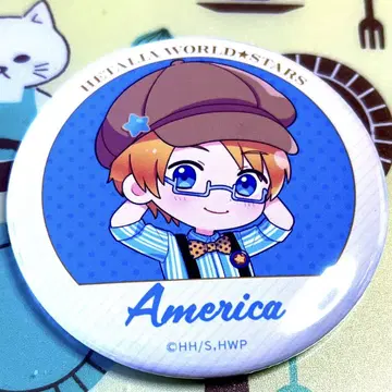 헤타리아 World Stars 도레세레 캔뱃지