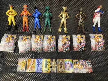 BANDAI 가샤폰 피규어 [ HG 시리즈 ] 레인보우맨 7개 세트