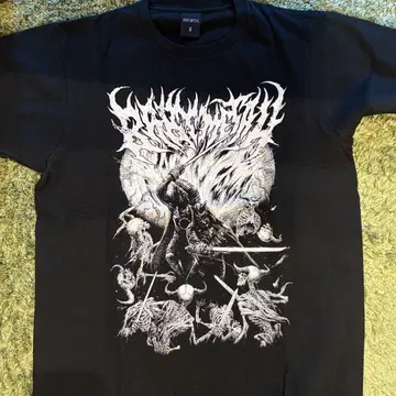 BABYMETAL 메탈 갤럭시 투어 티셔츠 M 사이즈