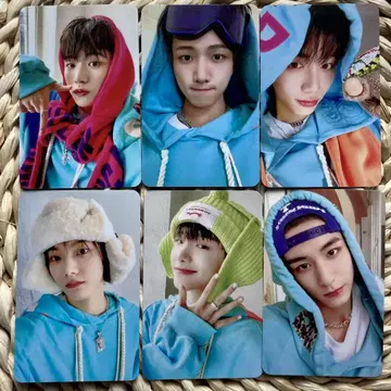 BOYNEXTDOOR 보넥도 WHO 사전 녹화 사녹 트레이딩 카드 6매