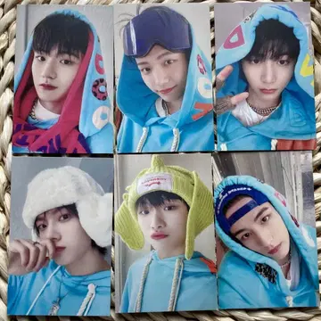BOYNEXTDOOR 보넥도 WHO ! 사전녹화 사녹 트레이딩 카드 6장