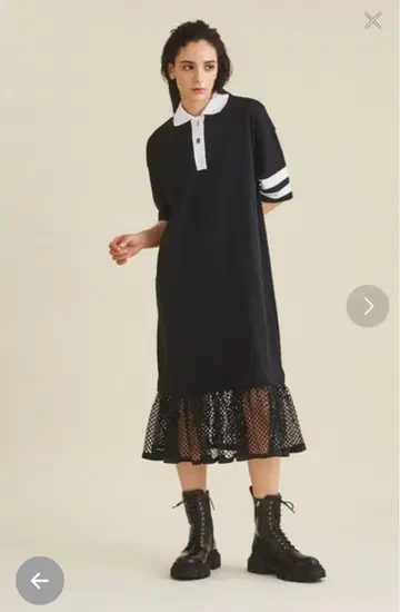 그레이스 콘티넨탈 반팔 원피스