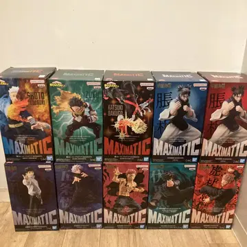 MAXIMATIC 프라이즈 피규어 묶음 판매 10점