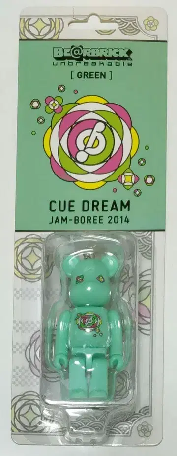 CUE DREAM JAM-BOREE 2014 베어브릭 GREEN