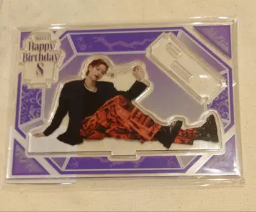 S Birthday Acrylic Stand 2025