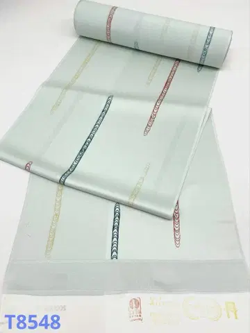 코몬 문의장 개성적 순수 실크 옷감
