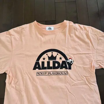 ALLDAY PICKUP PLAYGROUND 꽃길 t셔츠 XL 농구