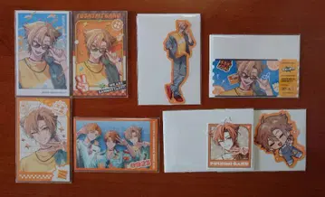 니지산지 삼위일체!!!!!! 후시미 가쿠 폴라로이드 스티커 컴프 세트