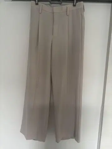 united tokyo 베이지 와이드 팬츠 02