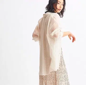 LOUNIE 시어 셔츠 베이지 38
