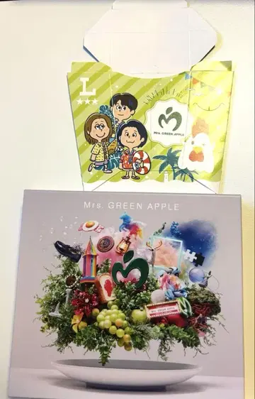 Mrs. GREEN APPLE 앨범 [10] + 가라아게쿤 한정 굿즈