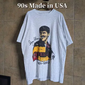 90s USA RIP Davey Allison 레이서 위인 티셔츠