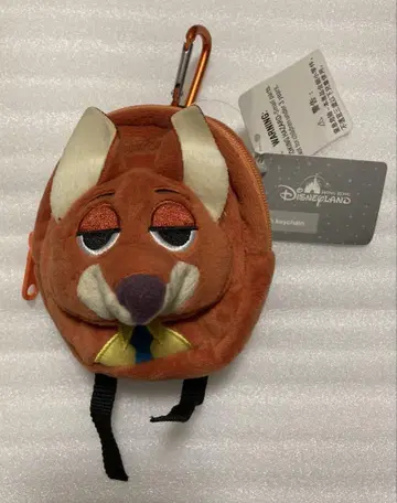 [홍콩 한정판] 디즈니랜드 / 주토피아 (닉) / 플러시 키체인