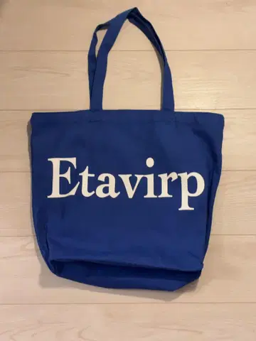 Etavirp. Logo Tote. (Royal) 토트백