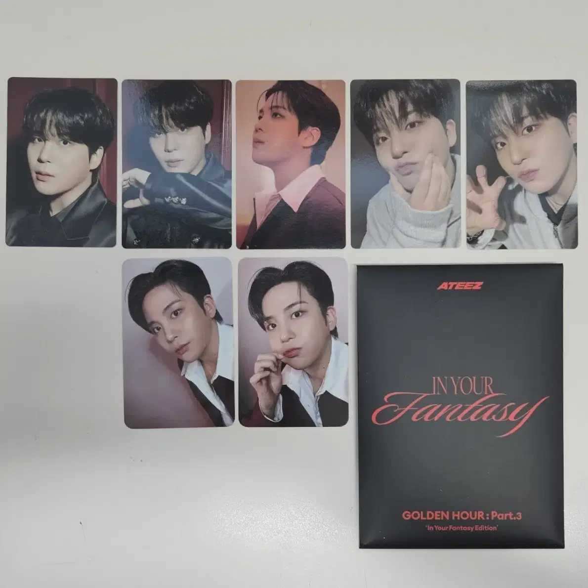 ATEEZ | 에이티즈 Ateez mingi unreleased photocard makestar
