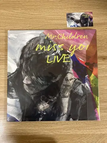 Mr.Children miss you LIVE Blu-ray 미개봉