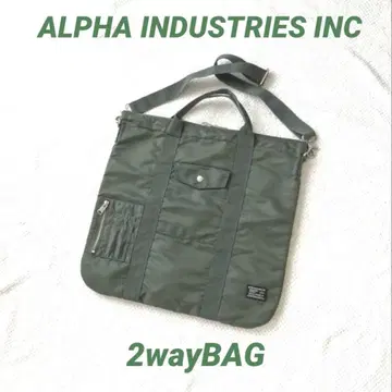 ALPHA INDUSTRIES INC. 2wayBAG. 헬멧 백