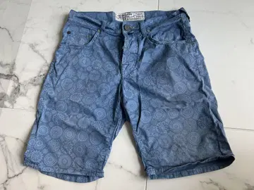 JACOB COHEN 야콥 코헨 TYPE6633.C 블루 패턴 하프 팬츠