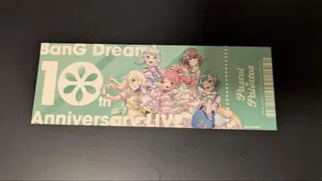 뱅드림! 10th Anniversary LIVE 티켓풍 카드