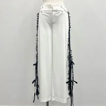 유메텐보 DearMyLoveMillor 디어마이러브 와이드 팬츠 리본