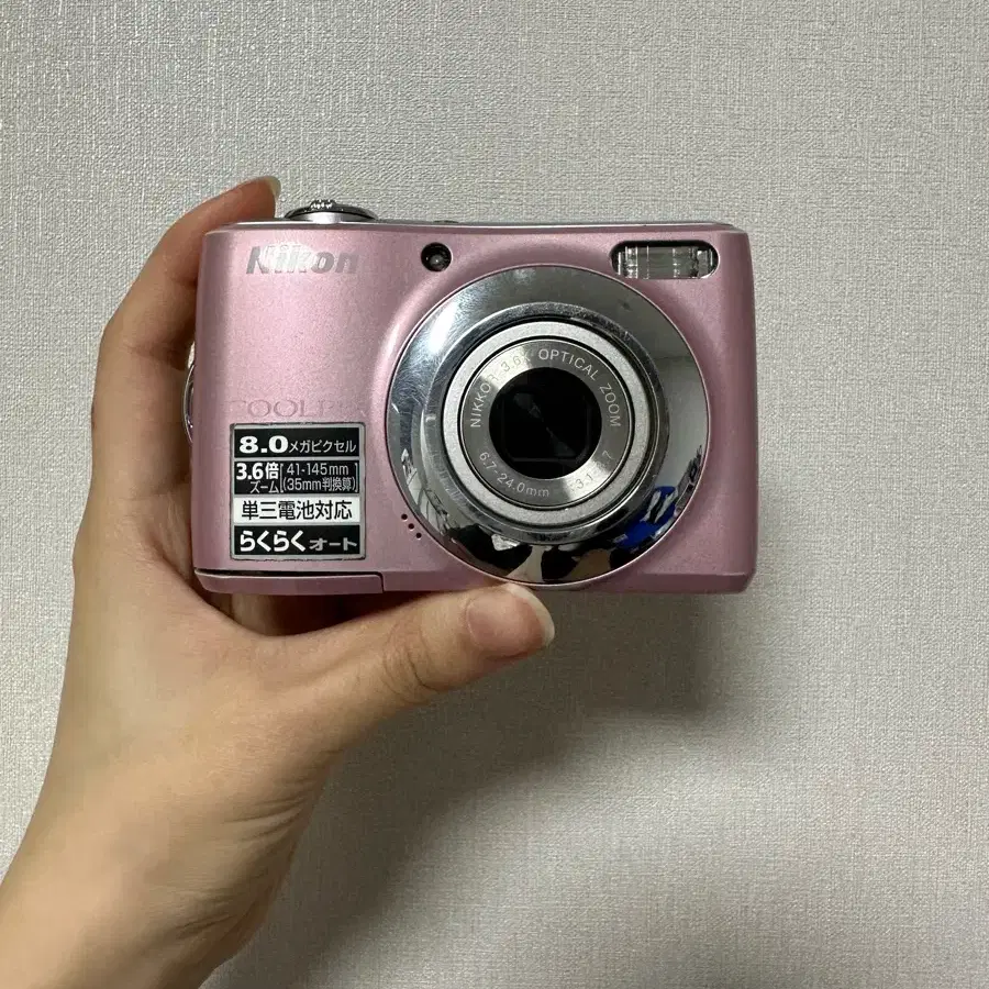 Nikonニコン　クールピクス　 L21 ピンク　乾電池式　カメラ女子 Nikonニコン クールピクス L21 ピンク 乾電池式 カメラ女子 Nikon