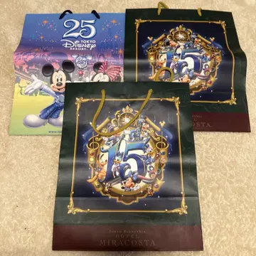 도쿄 디즈니 리조트 25주년 호텔 미라코스타 15주년 기념 봉투 세트