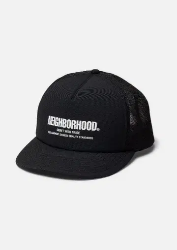 NEIGHBORHOOD MESH CAP-1 메쉬 갭 BLACK