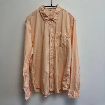 B.D.BAGGIES 제품 염색 버튼 다운 셔츠