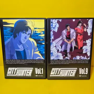새상품 케이스 교환 완료 시티 헌터 1기 DVD 전 9권