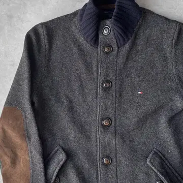 13929 TOMMY HILFIGER 자수 울 자켓