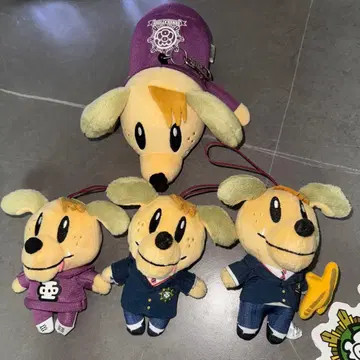 시라하마 아란 제네개 봉제 인형 키링 교통카드 지갑