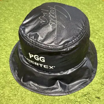 [컨디션 최상] PGG PERTEX 버킷햇 이와이 치사토 프로 친필 사인