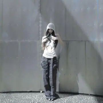 멜트더레이디 meltthelady zip up cargo pants