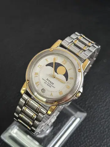 SEIKO AVENUE 작동품 문페이즈 세이코 손목시계 아베뉴