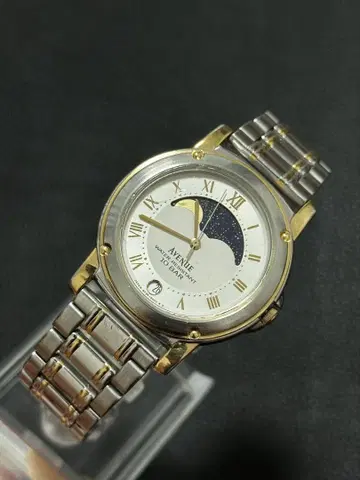 SEIKO AVENUE 작동품 문페이즈 세이코 손목시계 아베뉴