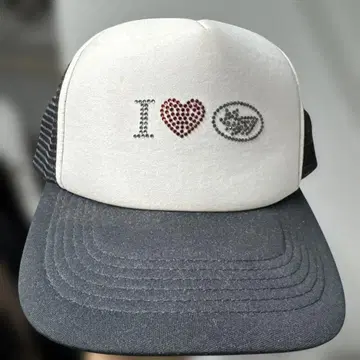 I Love Dogs Dog Cap White 메쉬 캡 KOHH