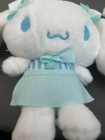 시나모롤 산리오 봉제 인형 스카이블루 드레스