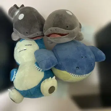 카비곤 고래왕 꼬alle 봉제 인형 세트