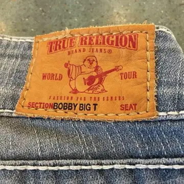 레어! 가죽 택 TRUE RELIGION BOBBY BIG T 24인치
