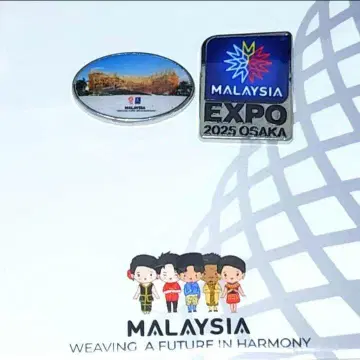 EXPO 2025 OSAKA 말레이시아 핀 배지