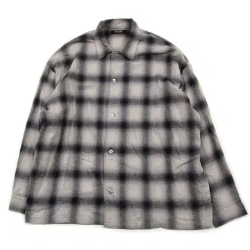 ROTTWEILER 로트 와일러 OMBRE CHECK SHIRTS M