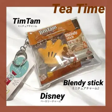 가챠 파우치 디즈니 베이커리 미키 팀탐 브렌디