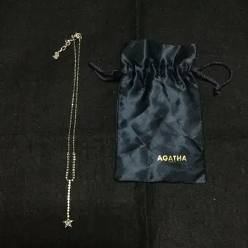 AGATHA 스타 펜던트 롱 목걸이