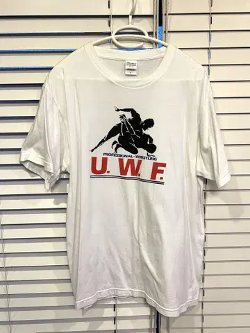 [레어템] UWF 완전 복각 T셔츠 L 사이즈